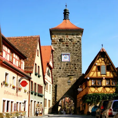 Konukevi Am Siebersturm Rothenburg ob der Tauber