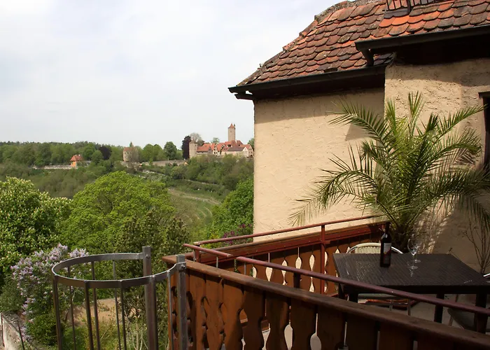 Am Siebersturm Konukevi Rothenburg ob der Tauber