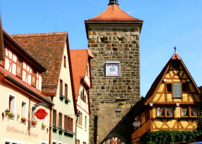 Konukevi Am Siebersturm Rothenburg ob der Tauber