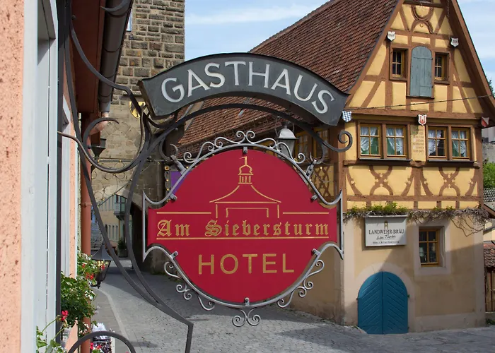 Konukevi Am Siebersturm Rothenburg ob der Tauber