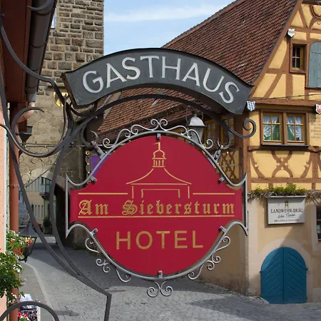 بيت ضيافة Am Siebersturm روتنبورغ أوب در تاوبر